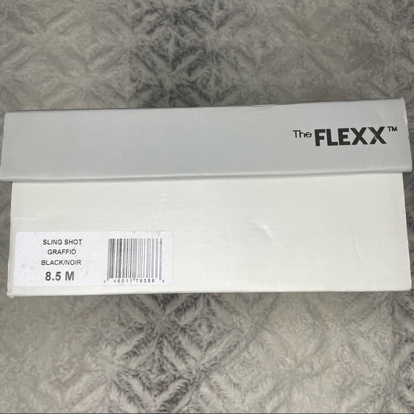 The FLEXX Slingshot Leather Wedge Booties in Black Graffio - Picture 8 of 8